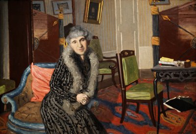 Madame Alexandre Bernheim von Felix Edouard Vallotton